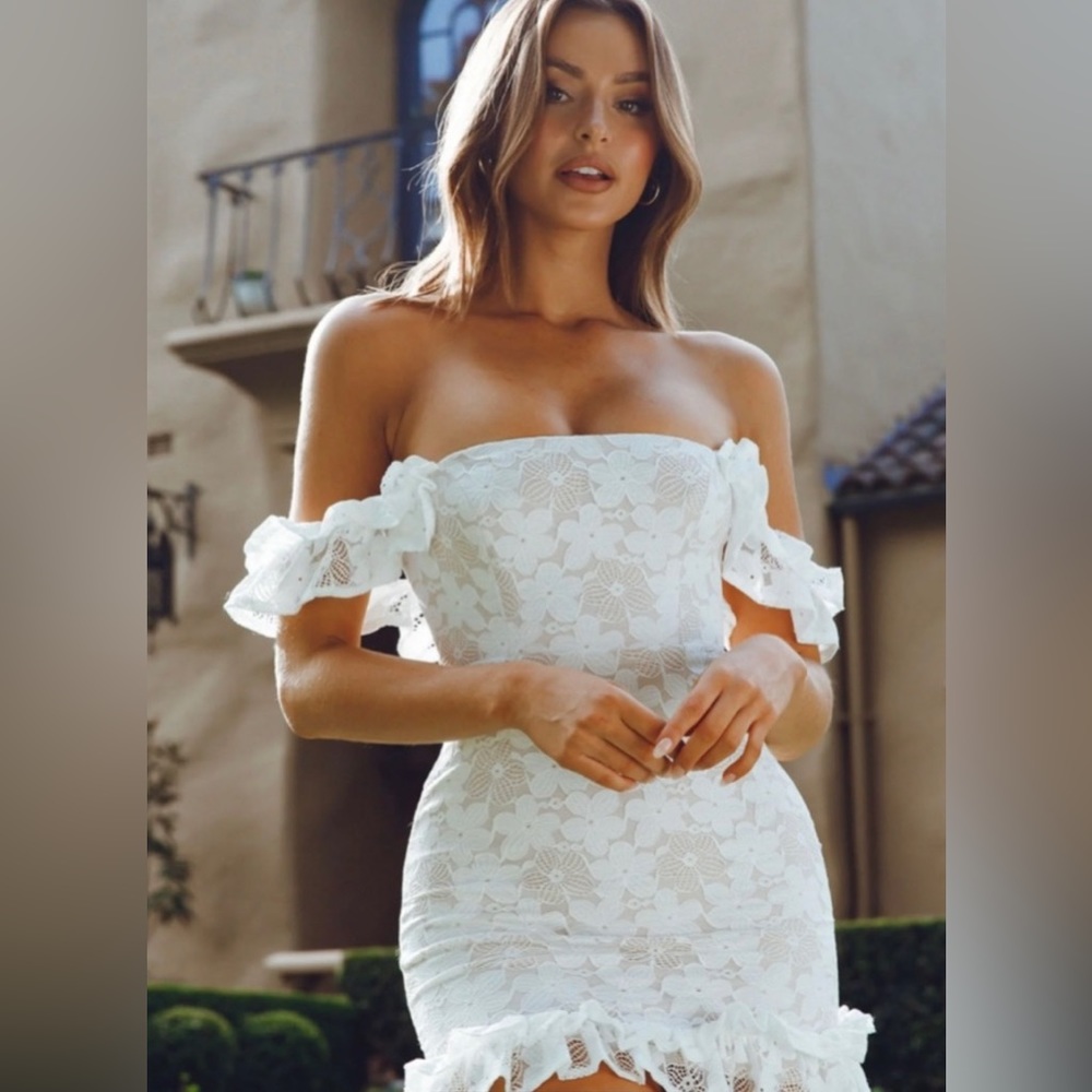 Selfie Leslie Verona dress white